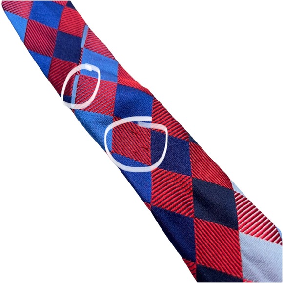Turnbull & Asser Argyle Multicolor Men's Tie 100% Silk‎ Hand Made In England - Picture 6 of 8